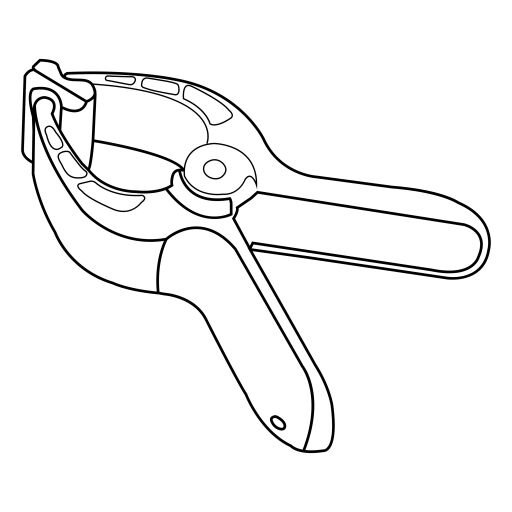 Clip-type Plastic Clamp.