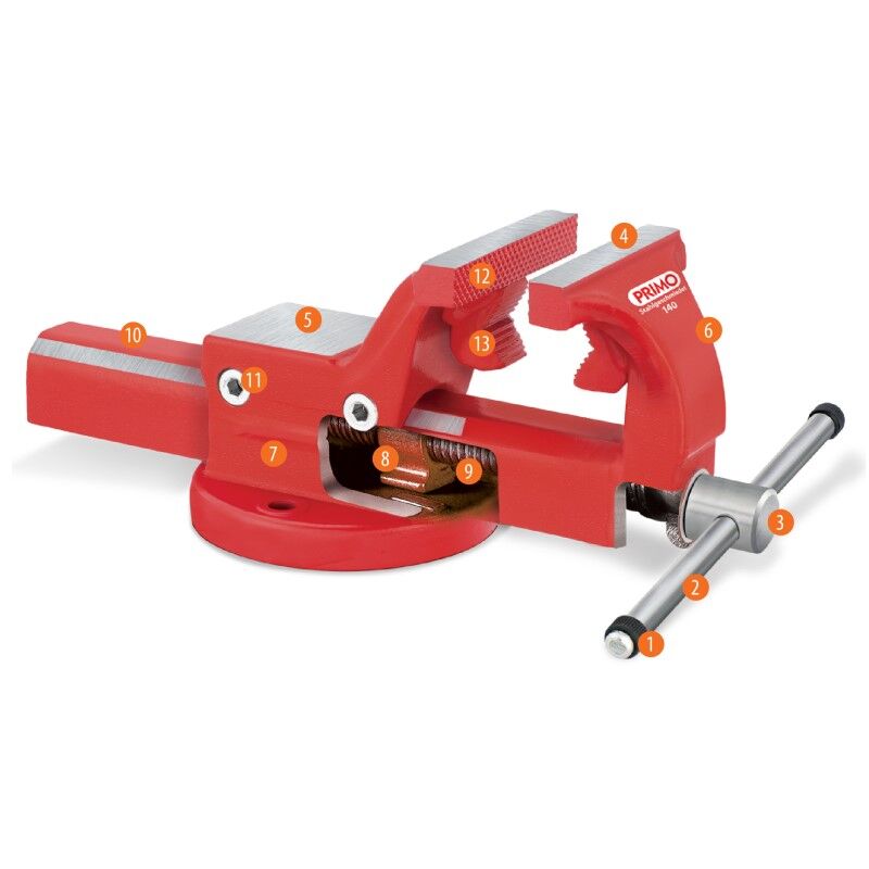 Kanca Primo Pipe Vise 120 mm