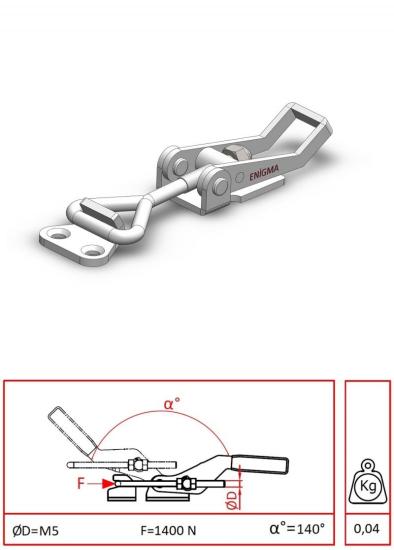 Hood Lock Tensioning Apparatus 93705 Y